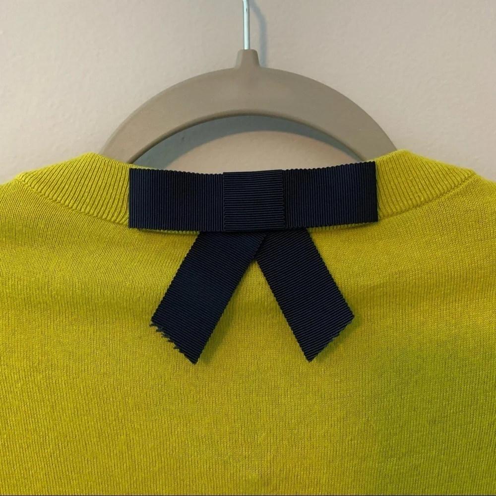 Women’s Kate Spade green silk blend button front Jeremy cardigan sweater size XS